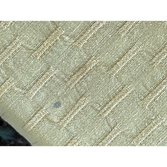 Vtg Morgan-Jones Bedspread Coverlet Full Goldenrod Yellow Lightweight Farmhouse - Picture 8 of 11